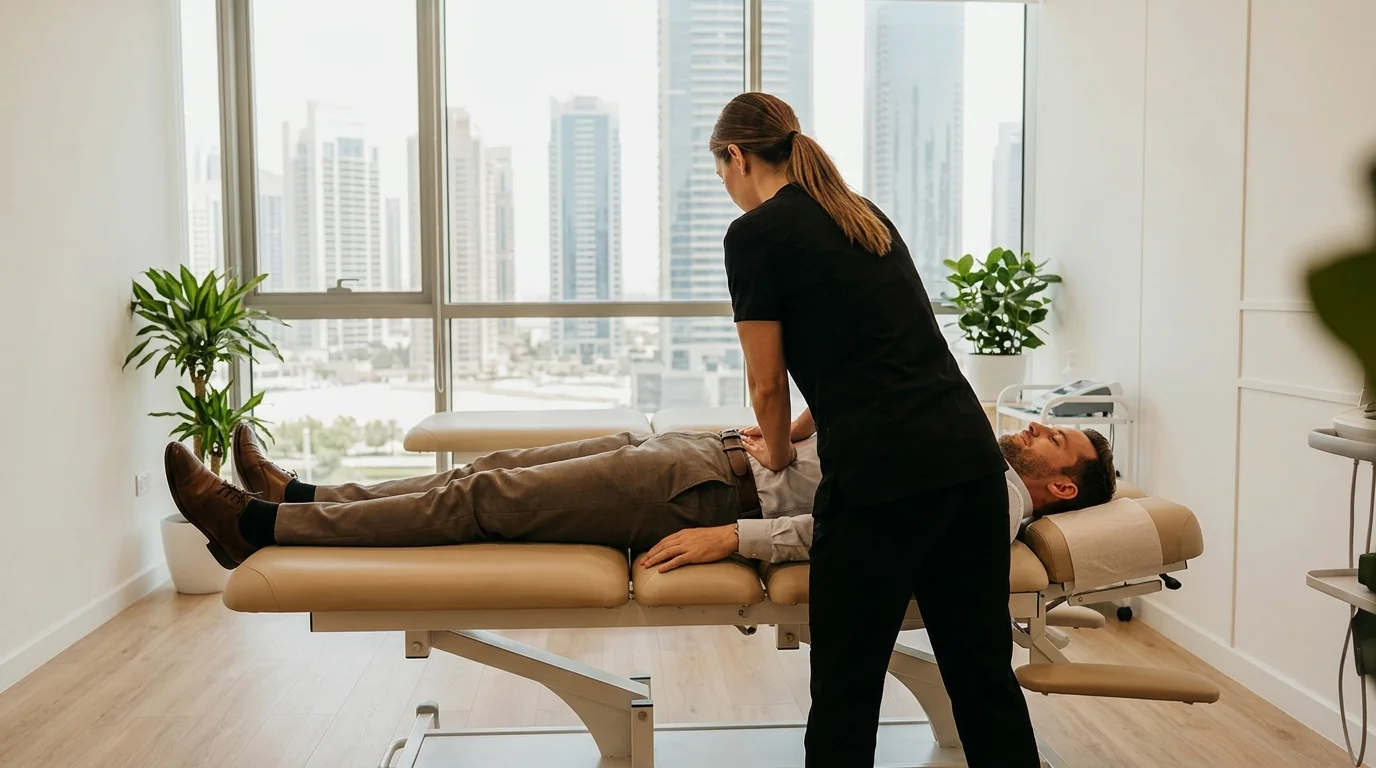 Chiropractic Care Dubai para alivio del dolor y bienestar.