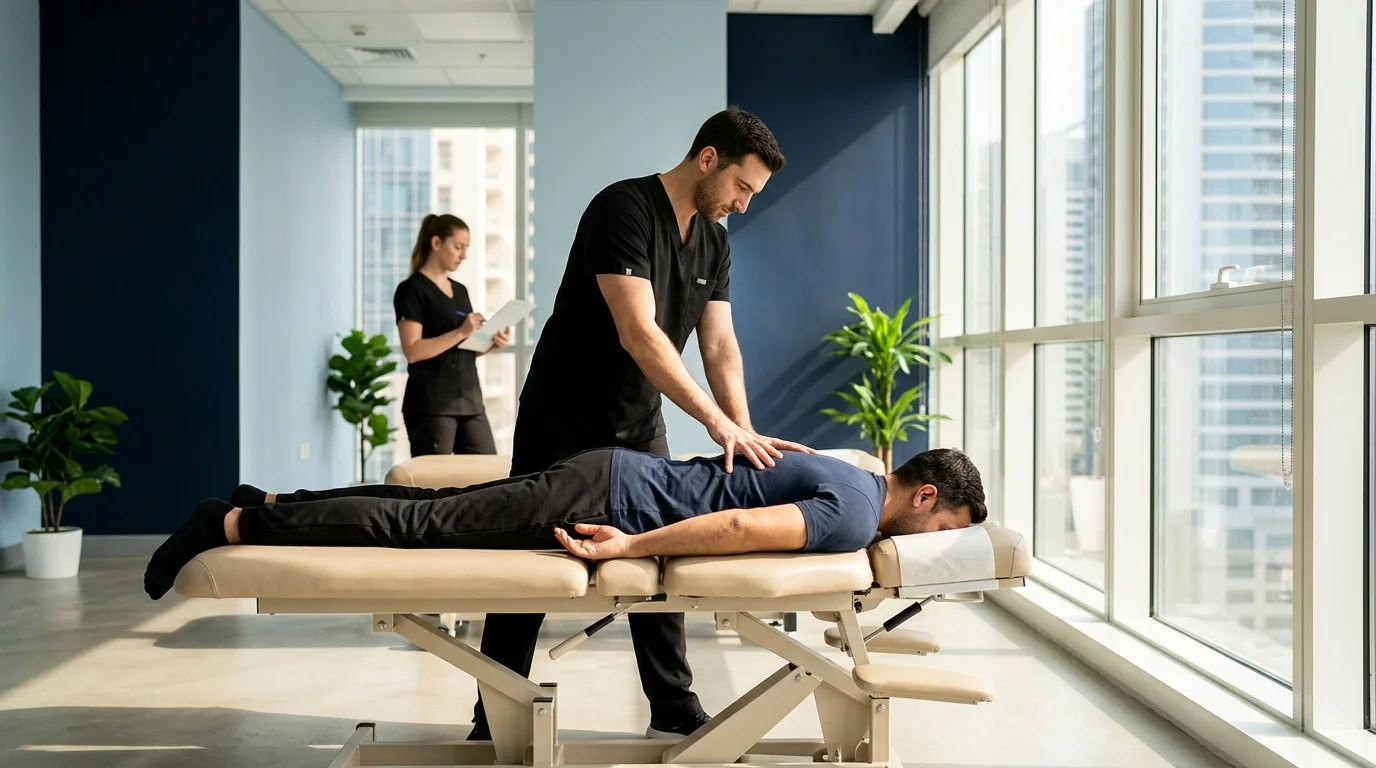 Chiropractic Clinic Dubai para alivio del dolor de espalda y cuello