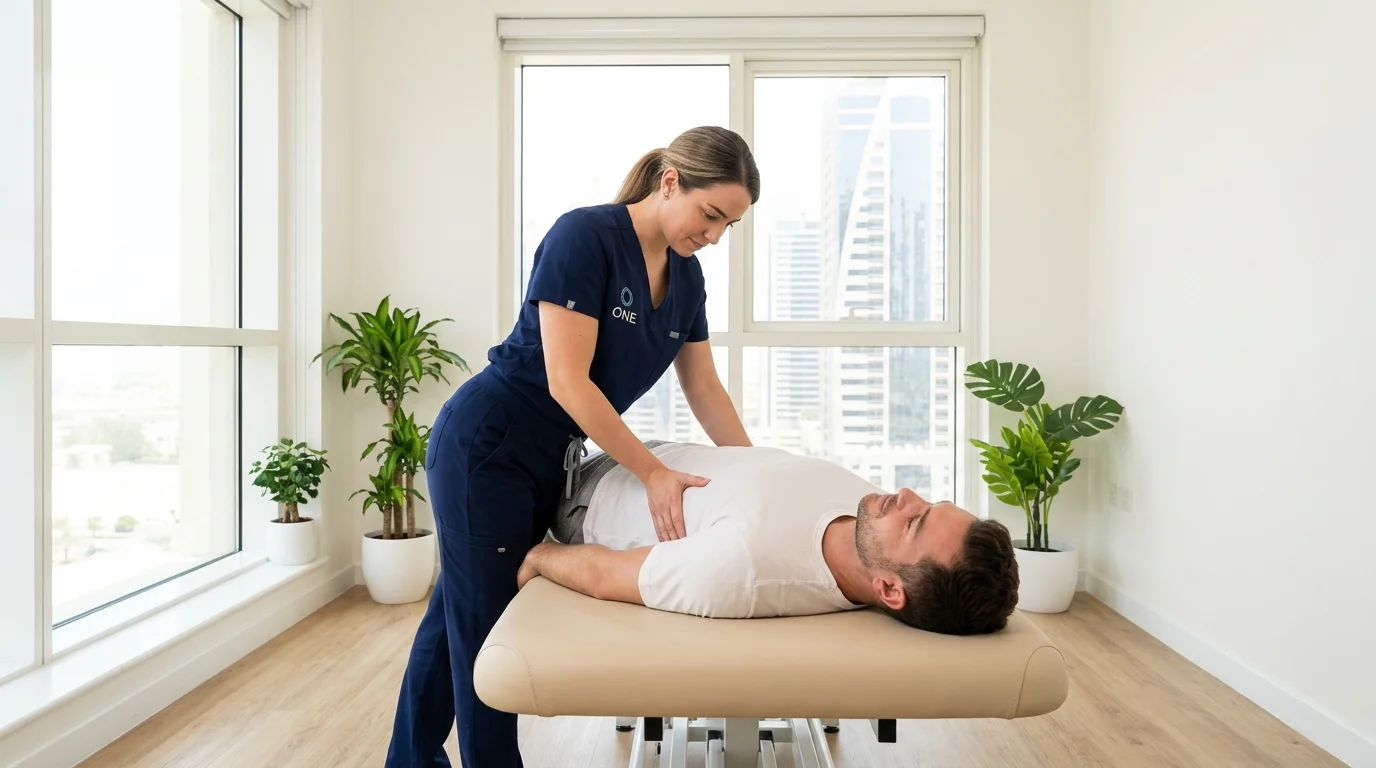 Chiropractic care in Dubai improving posture and mobility